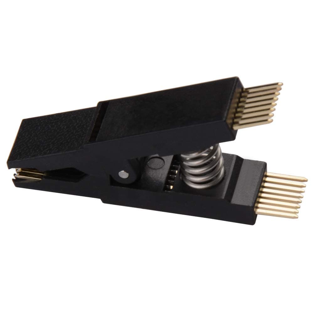 SOIC16 SOP16 Flash Chip IC Test Clips Universal Adapter Clips Socket Adpter Programmer BIOS/24/25/93 (SOP16 Clip)