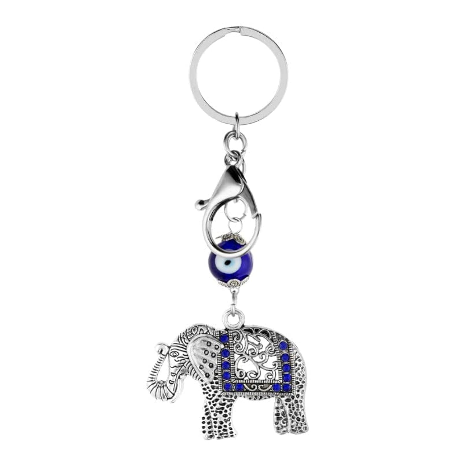 RABARIKAAEvil Eye Keychains : A Protective and Stylish Accessory.Design - Elephant
