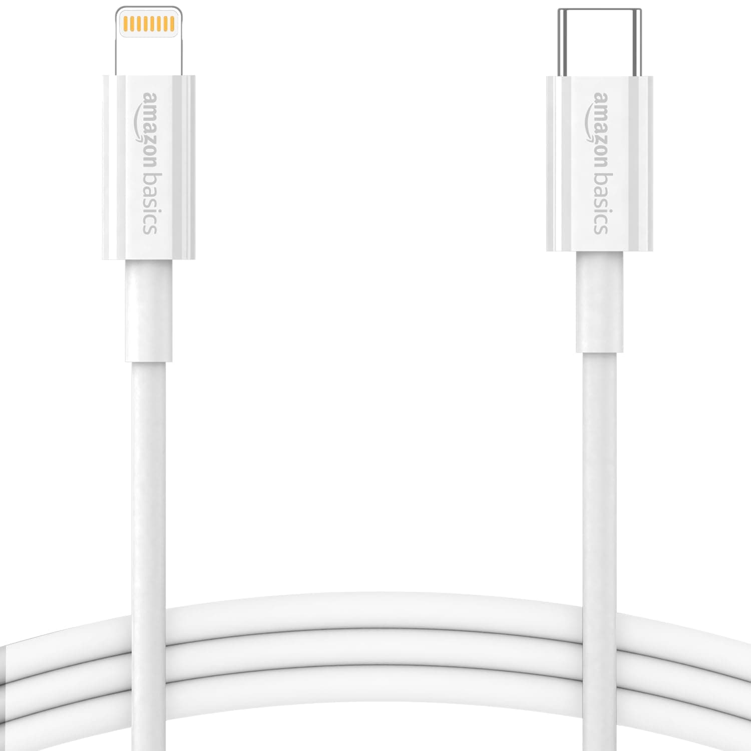 TPE Type-C to Lightning Cable | 30W Fast Charging, 480Mbps Data Transfer Speed | Compatible With iPhone, iPad Air, Pro, Mini, iPad | 1 meter (White)
