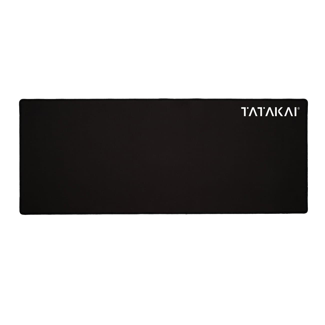Tatakai® Extended Gaming Mouse Mat Pad Extra Thick 4mm Non Slip Natural Rubber Base Premium Waterproof Neoprene Surface Anti Fray Stitched Edge Laser and Optical Mouse Compatibility (XL: 900x350x4mm)