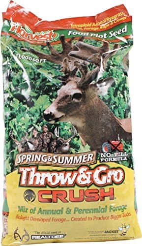 Evolved Harvest Throw & Gro Spring Crush Deer Food Plot Seed by Evolved Habitat