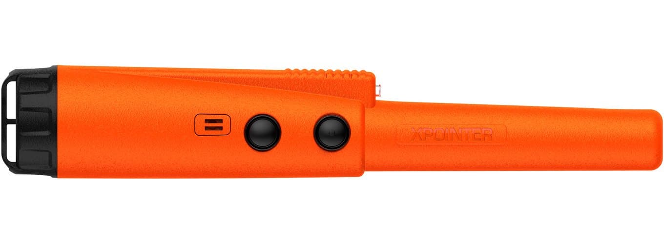 DETEKNIX Pin-Pointer Metal Detector Xpointer Orange with Ratio Audio/Vibration Indication