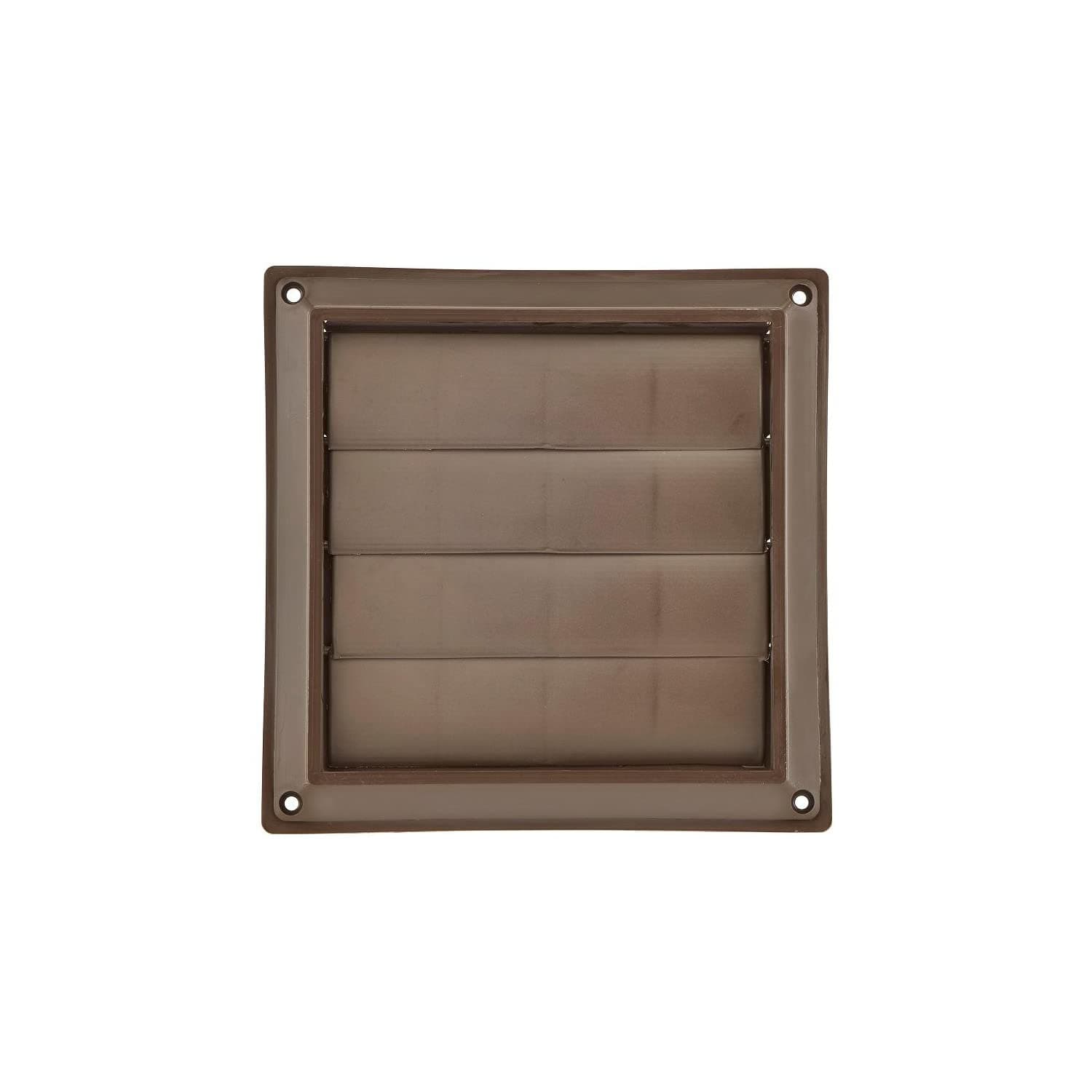 Lambro Industries 361B 6" Brown Plastic Louver Vent
