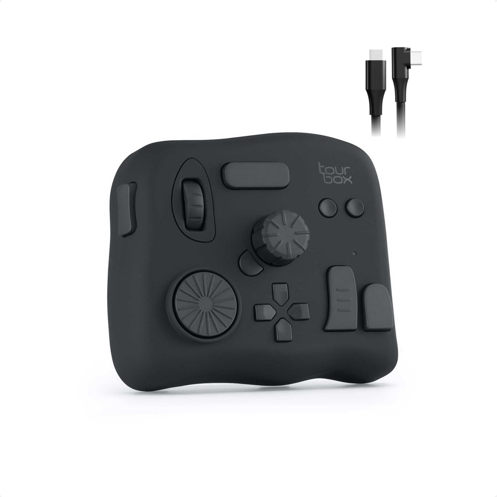 TourBox NEO - Customizable Editing Controller, Photo Color Grading Illustration Speed Editor, Intuitive Control Boost Productivity, Programmable Keyboard for Adobe CSP and More, Works with Mac/PC