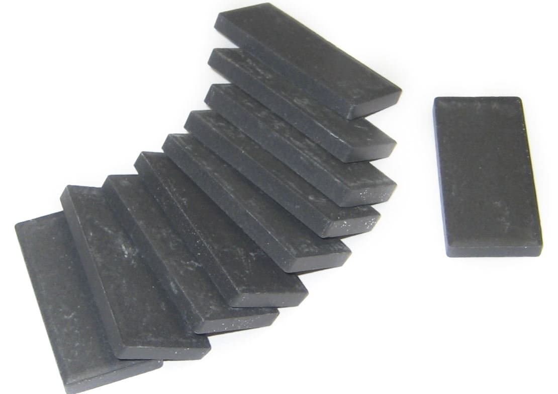 Streak Plates - Black, 10 pk