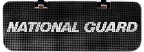 Glare Shield Sunvisor - National Guard Series 2