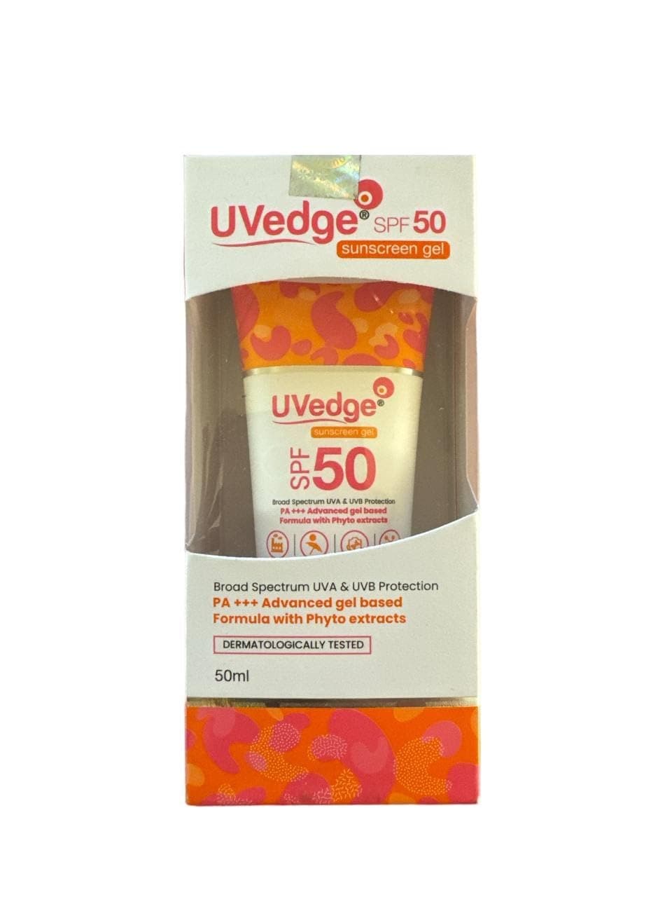 New Uv_Edge SPF 50 Sunscreen Gel (50ml)