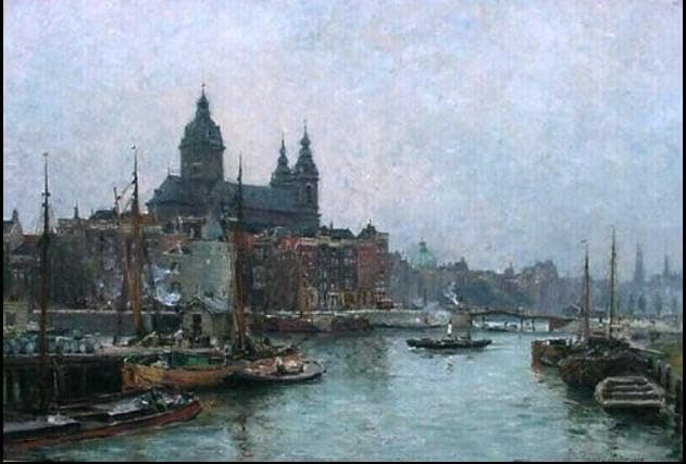 Amsterdam, 1892, Colin Campbell Cooper