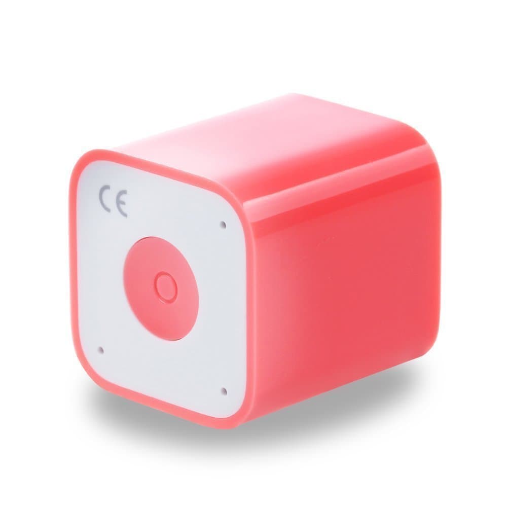 Mini Bluetooth Speaker Smallest Numasanltd Remote Shutter Anti-Lost Device for Phone Impressive Sound Quality for Listening Music Taking Self-Portraits Handsfree Call (Red)