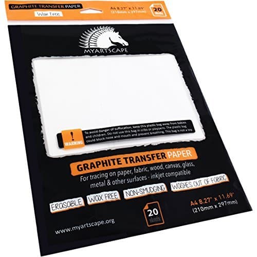 Myartscape Graphite Paper - Wax Free - Mixed (20 Sheets)