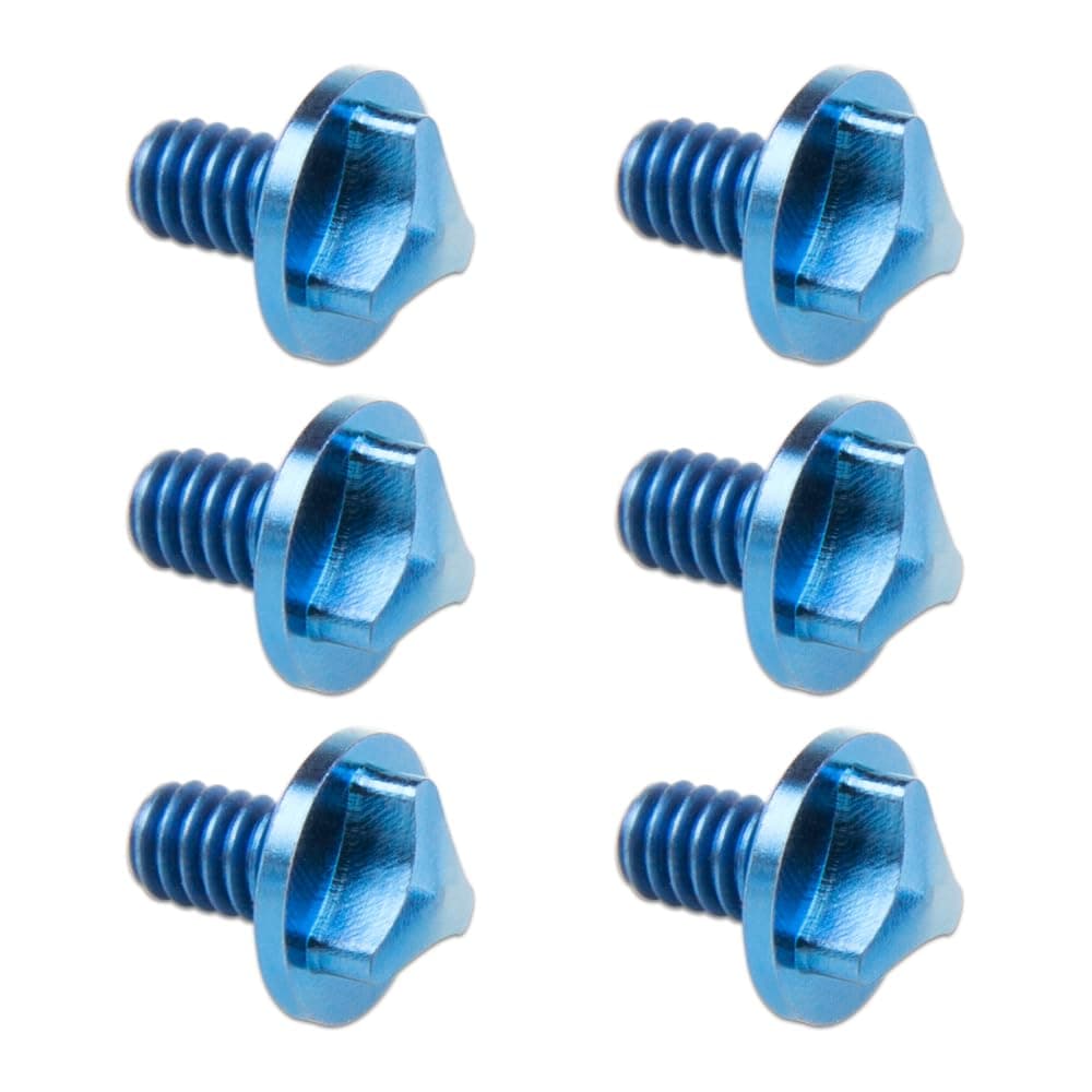 SaiDian 6Pcs Titanium Blue Screw Set Knife Handle Screws for Microtech UTX-85 Matrix