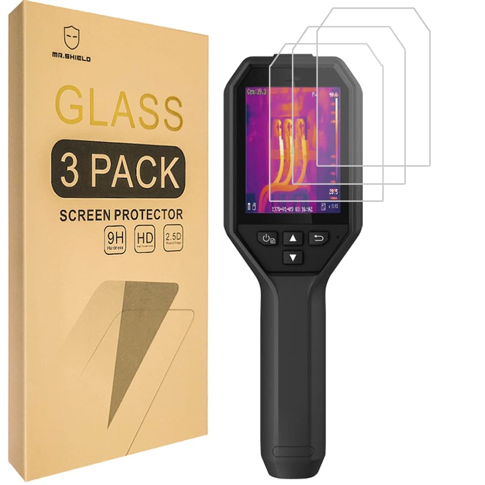 [3-Pack] Screen Protector For HIKMICRO B10 / HIKMICRO B20 Thermal Camera [Tempered Glass] [Japan Glass with 9H Hardness] Screen Protector