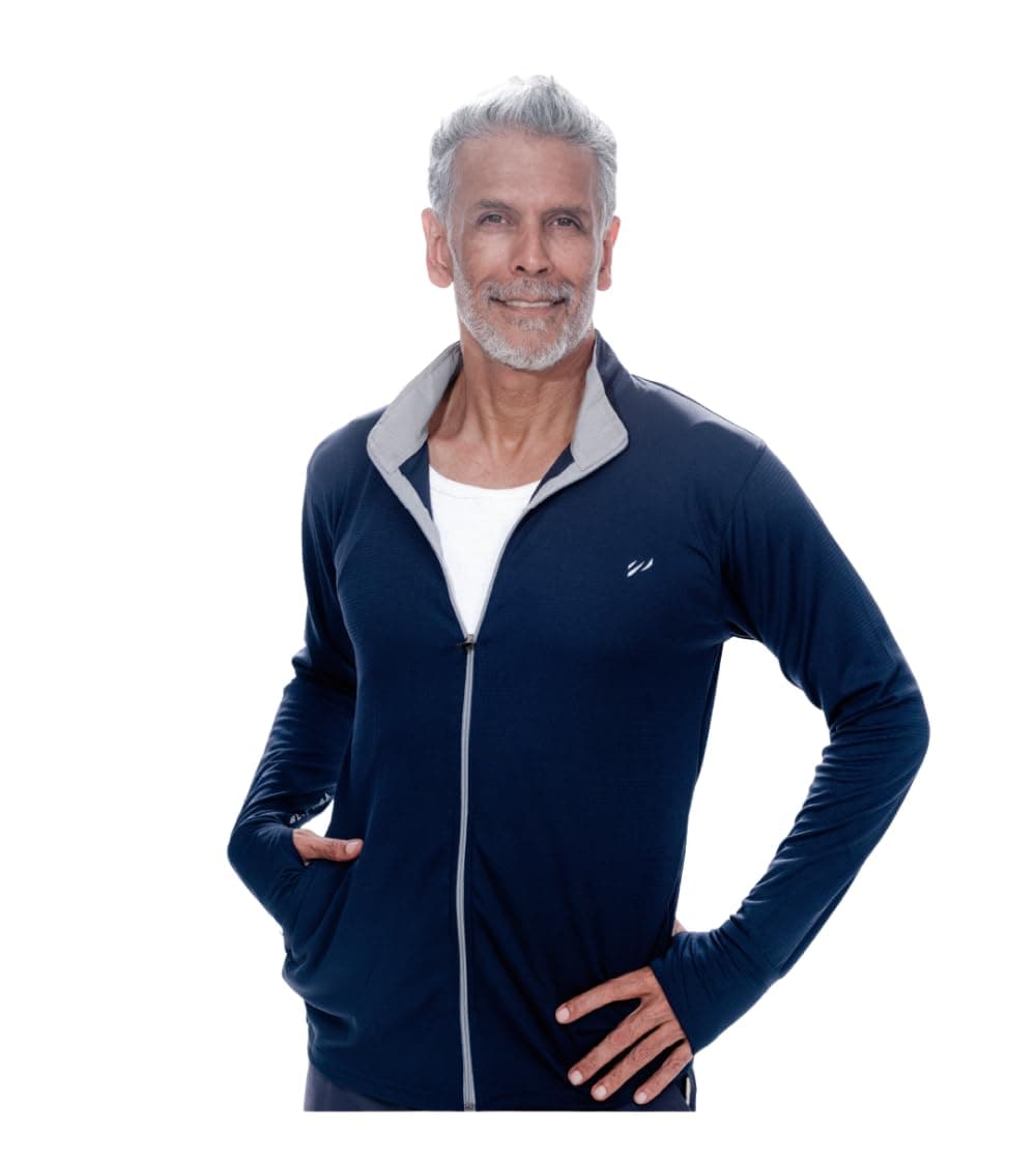 Sunscreen Jacket with UV Protection UPF 50+ Jacket with Breathability & Coolrush Technology Lightweight Jackets for Men