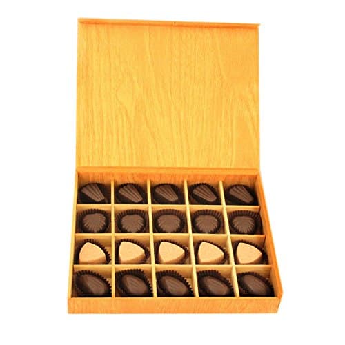 De'Arco Chocolatier Premium Chocolate Gift Box, Dark Chocolates, Coco Etonner, French Style Luxury Chocolates, 20 Pieces