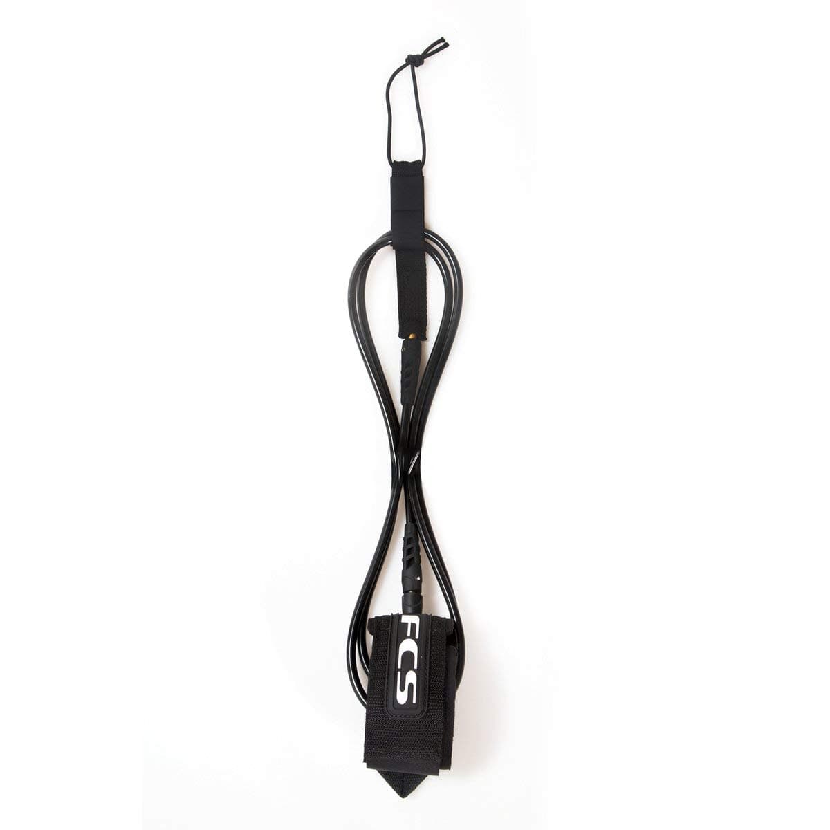 FCSRegular Classic Surf Leash 8 feet Black