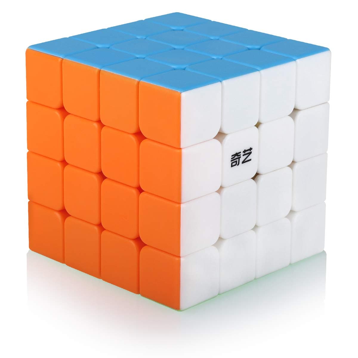 Maomaoyu 4x4 Magic Cube, 3D Puzzle Cube Games - Easy Turning, Stickerless, Presents for Kids & Adults