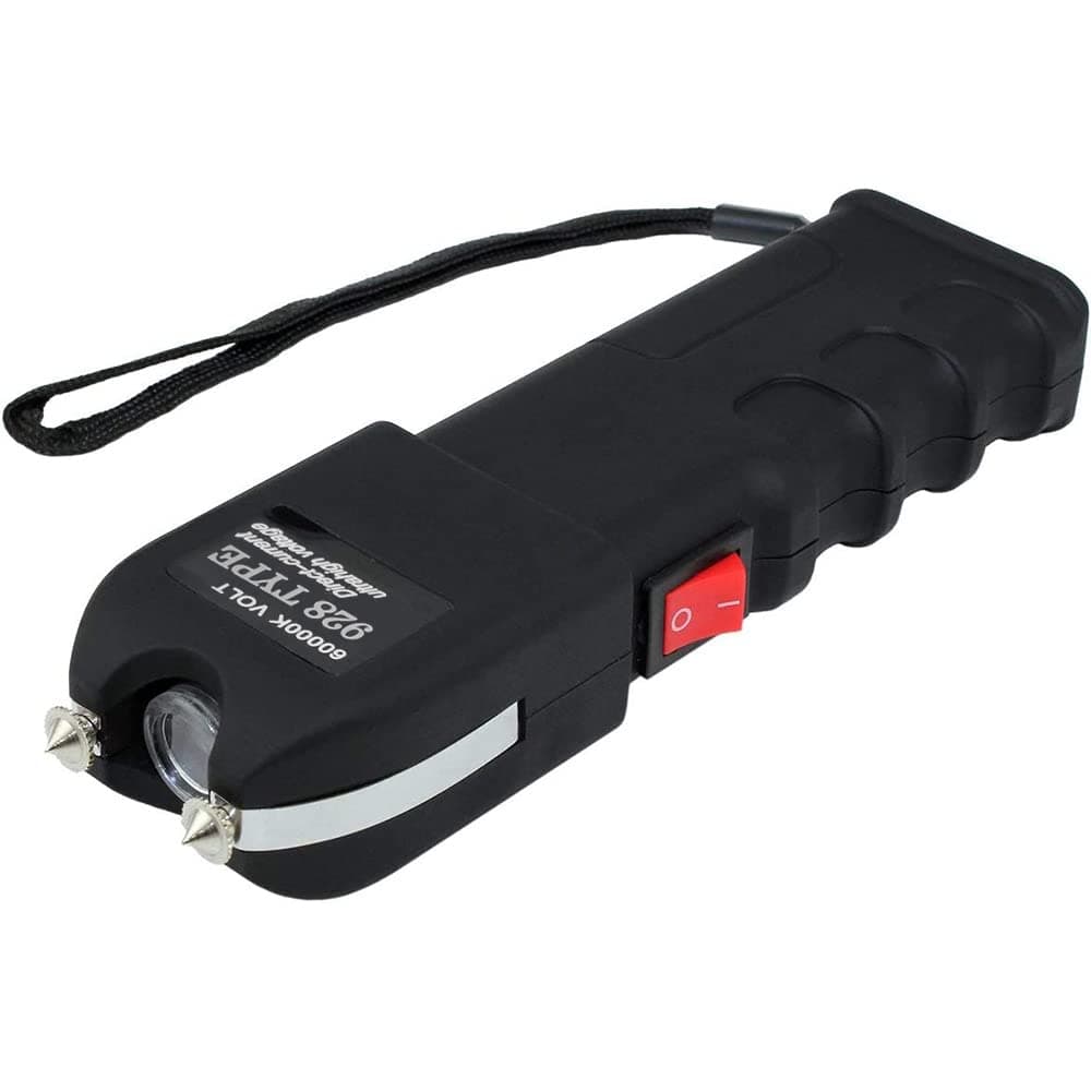 Rechargeable with LED Torch, Black