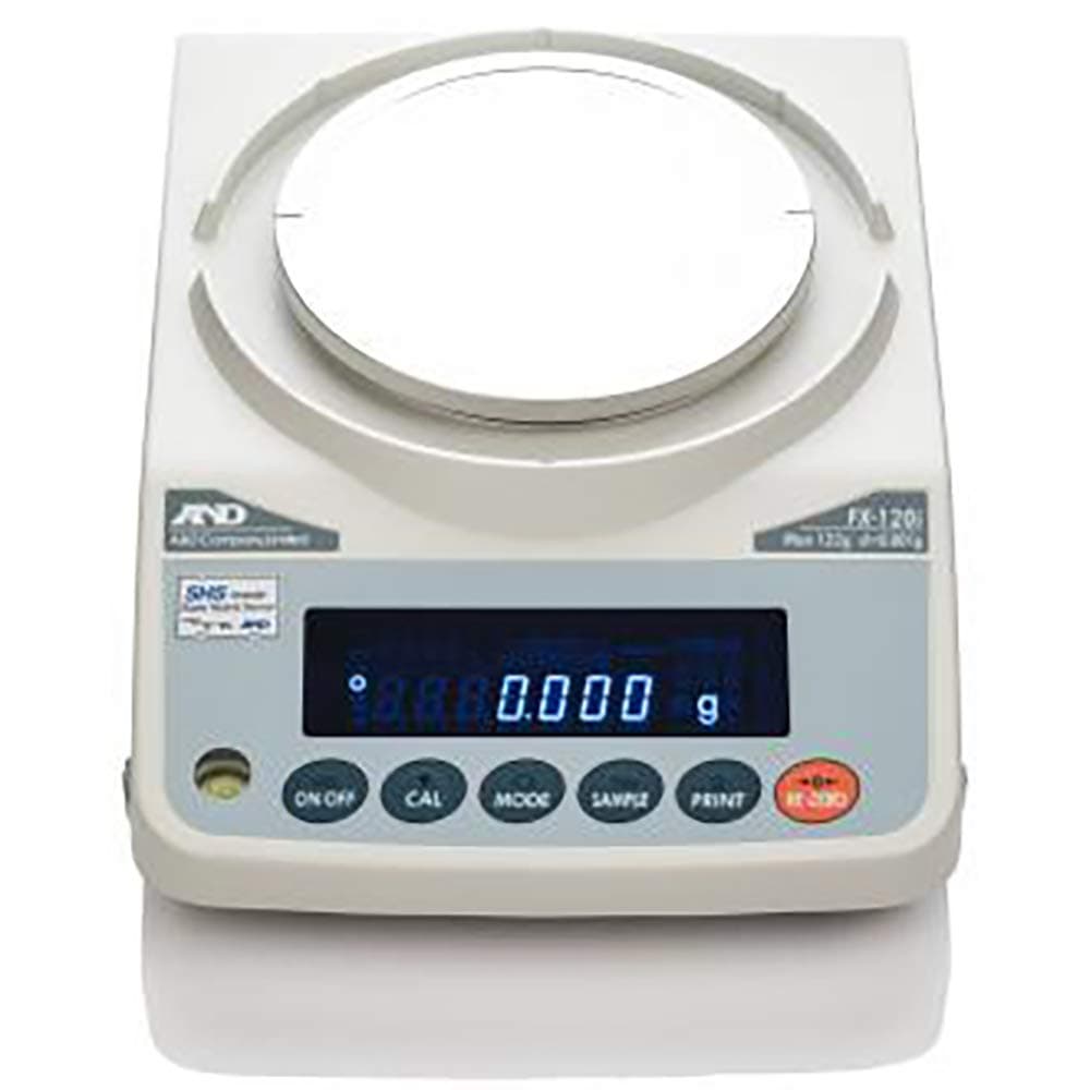 A&D FX-1200iN FX-Series Precision Lab Balance, Compact Scale 1220 g X 0.01 g (10 mg),NTEP, Legal Foer Trade,New