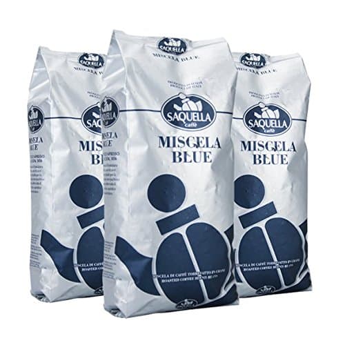 Saquella Espresso Miscela Blue, 1000g, 3 pack