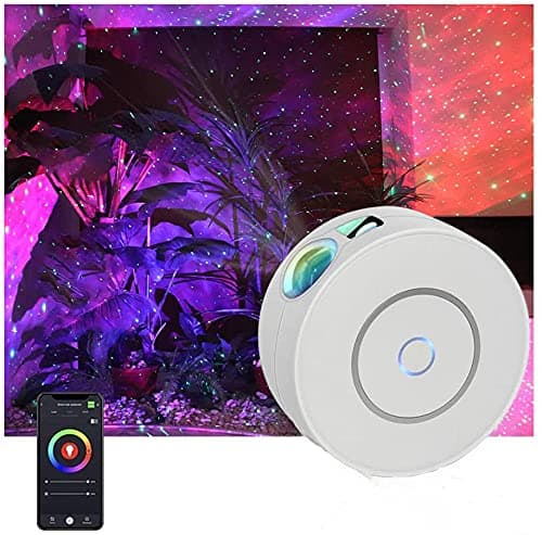 MenzeeGalaxy Projector Light with Nebula Cloud,Star Sky WiFi Night Light Projector,Suitable for Game Rooms,Home Theatre or Baby Room,Compatible with Alexa & Google Home,Control by APP