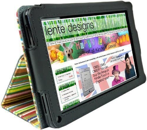 Amazon Kindle Fire (NOT the HD) cover / case in 'Smithy Stripes' design