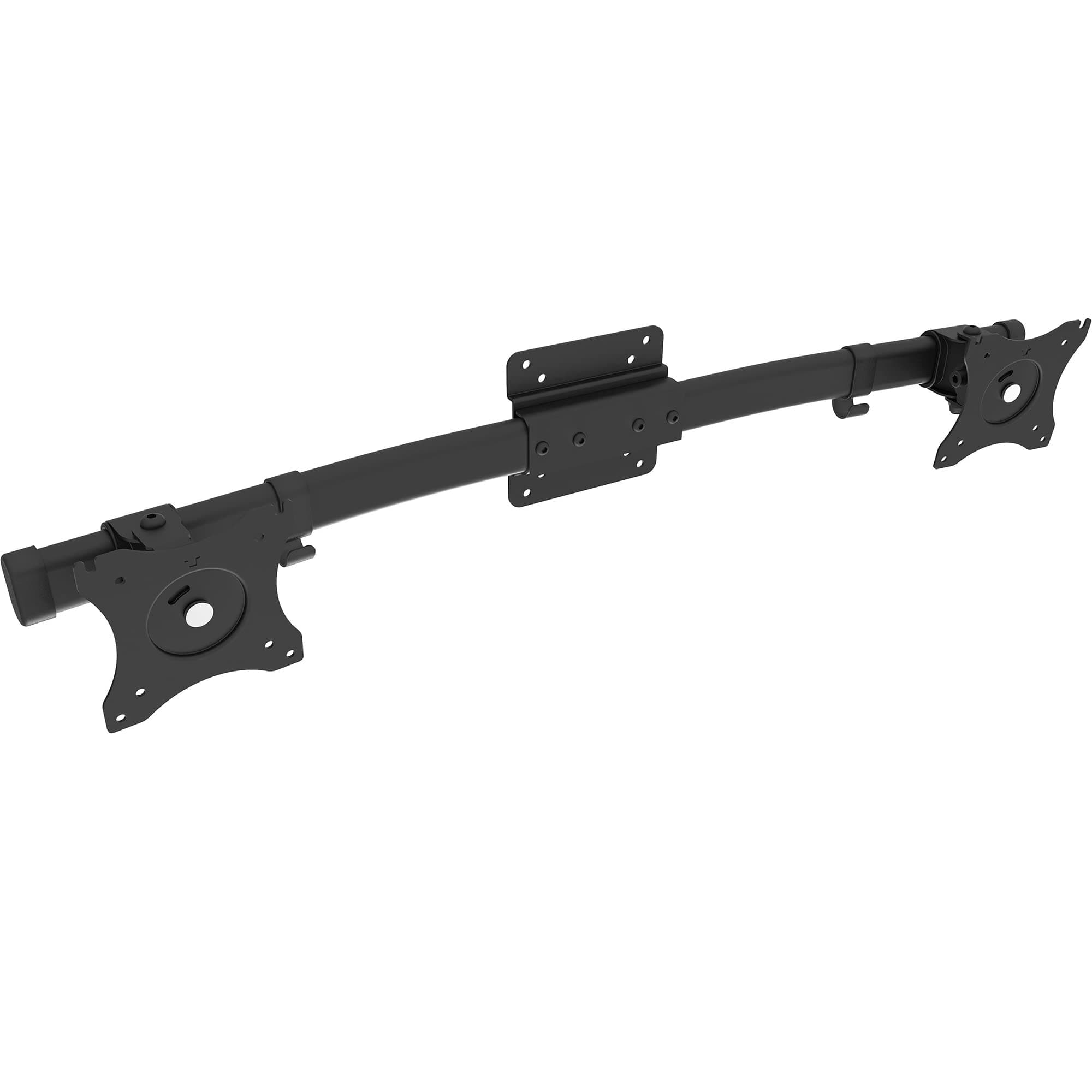 - Dual VESA Bracket Adapter, Horizontal Assembly Mount for 2 Monitor Screens up to 27 inches, MOUNT-VW02A