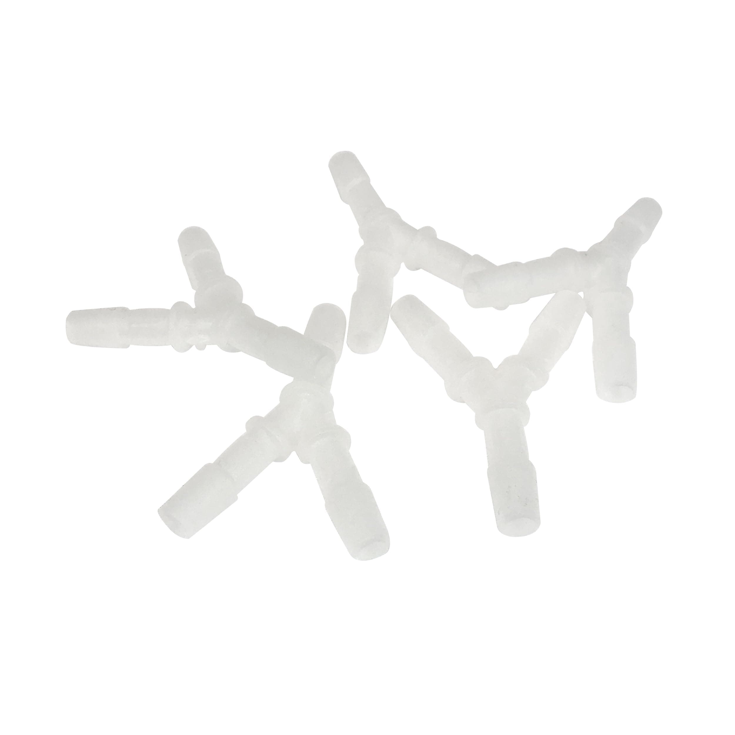 (5) pcs 3-Way "Y" connector, PE 1/4" barb, 8021