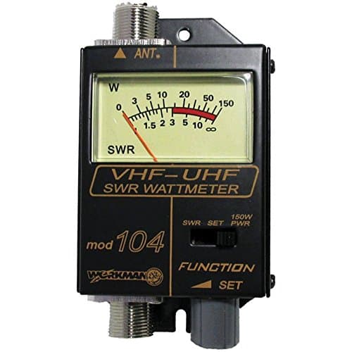 Workman 104 SWR / Power Meter for VHF / UHF Ham / CB Radio