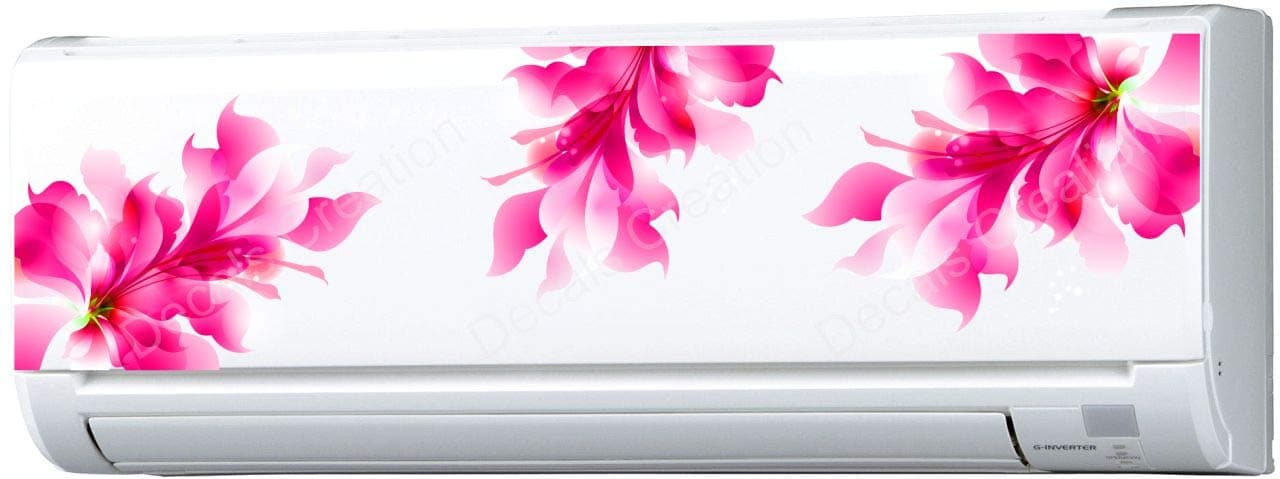 Vinyl Ac, Wall Sticker (Standard Size, Multicolor), Self-Adhesive