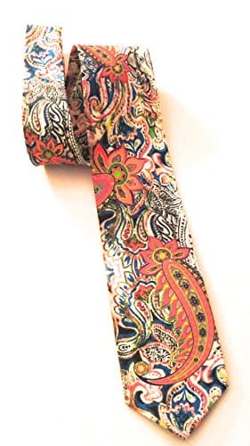 Pangborn Regal Orange Batik Silk Tie
