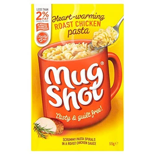 Mug Shot - Roast Chicken Pasta Flavour - 55g (Multi-Pack -10)