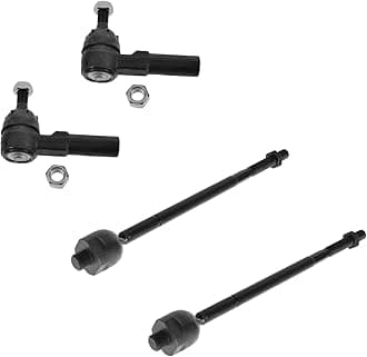 Front Tie Rod Set Compatible with 1993-2002 Chevrolet Camaro Pontiac Firebird 1991-1992 Saturn SC SC1 SC2 1991-2002 SL SL1 SL2 1993-1999 SW1 1993-2001 SW2