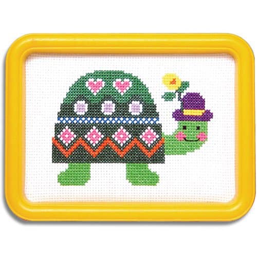 Easy Street Smiling Turtle Counted Cross-Stitch Kit