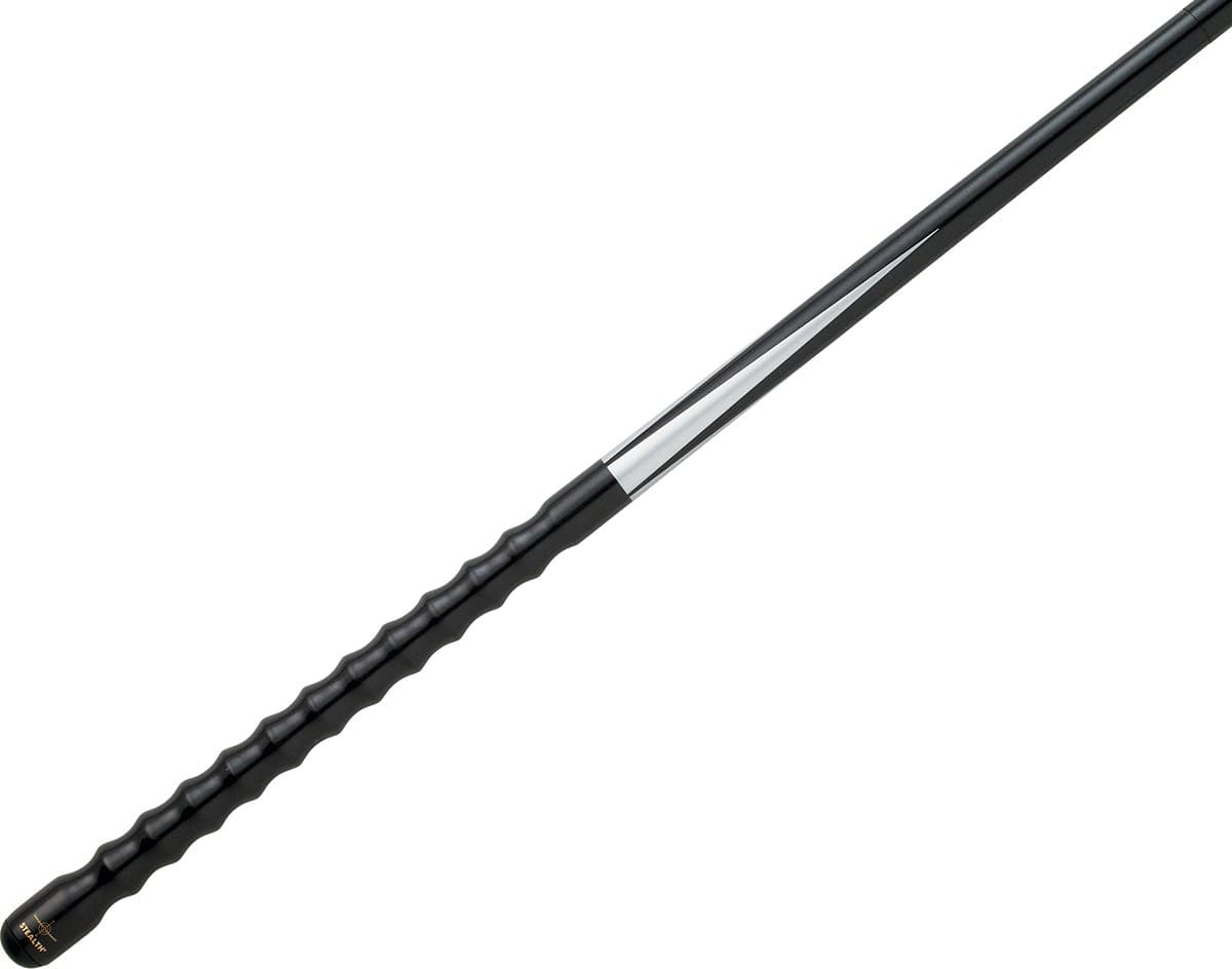 Metal Overlay Points Cue Weight: 19 Oz.