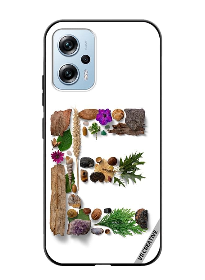 VR Creative Protective Case Cover For Xiaomi Poco X4 GT Alphabet E Design Multicolour NR408416