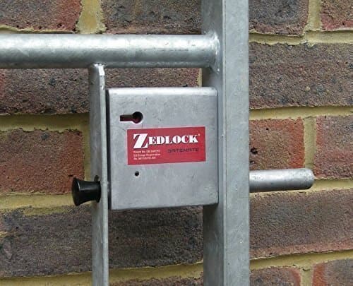 ZEDLOCK Multi Lever Zed Lock Key Gate lock for METAL Gate FULL KIT