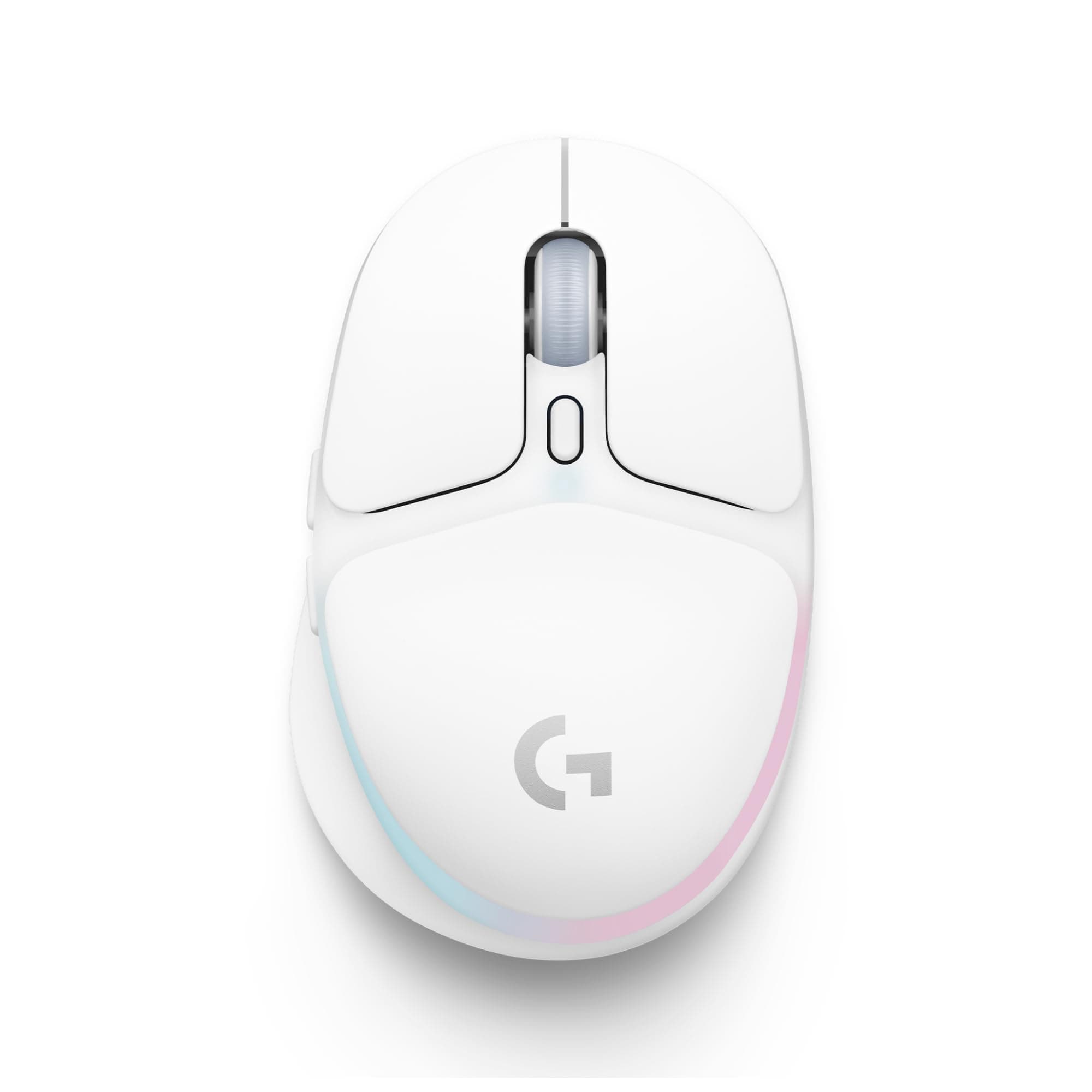 G705 Wireless Gaming Mouse, Customisable LIGHTSYNC RGB Lighting, LIGHTSPEED Wireless, Bluetooth Connectivity, Lightweight, PC/Mac/Laptop - White Mist