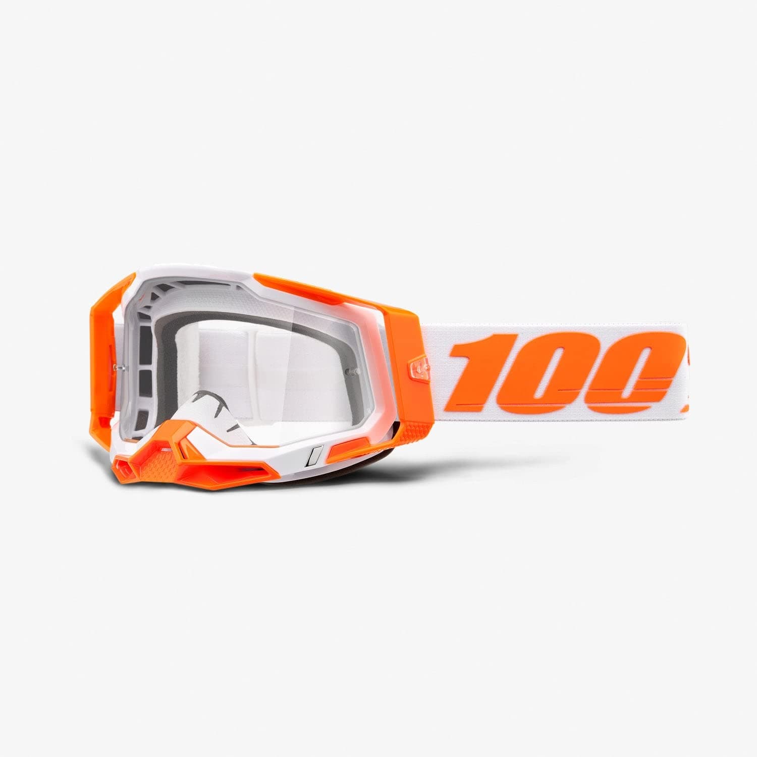 100%RACECRAFT 2 Goggle Orange - Clear Lens