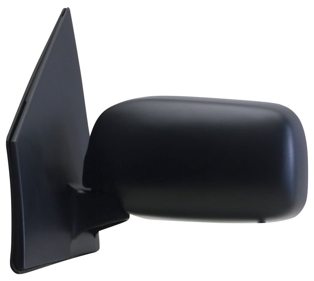 Fit System Driver Side Mirror for Toyota Echo 2 Door/ 4 Door, Black, Foldaway, Manual