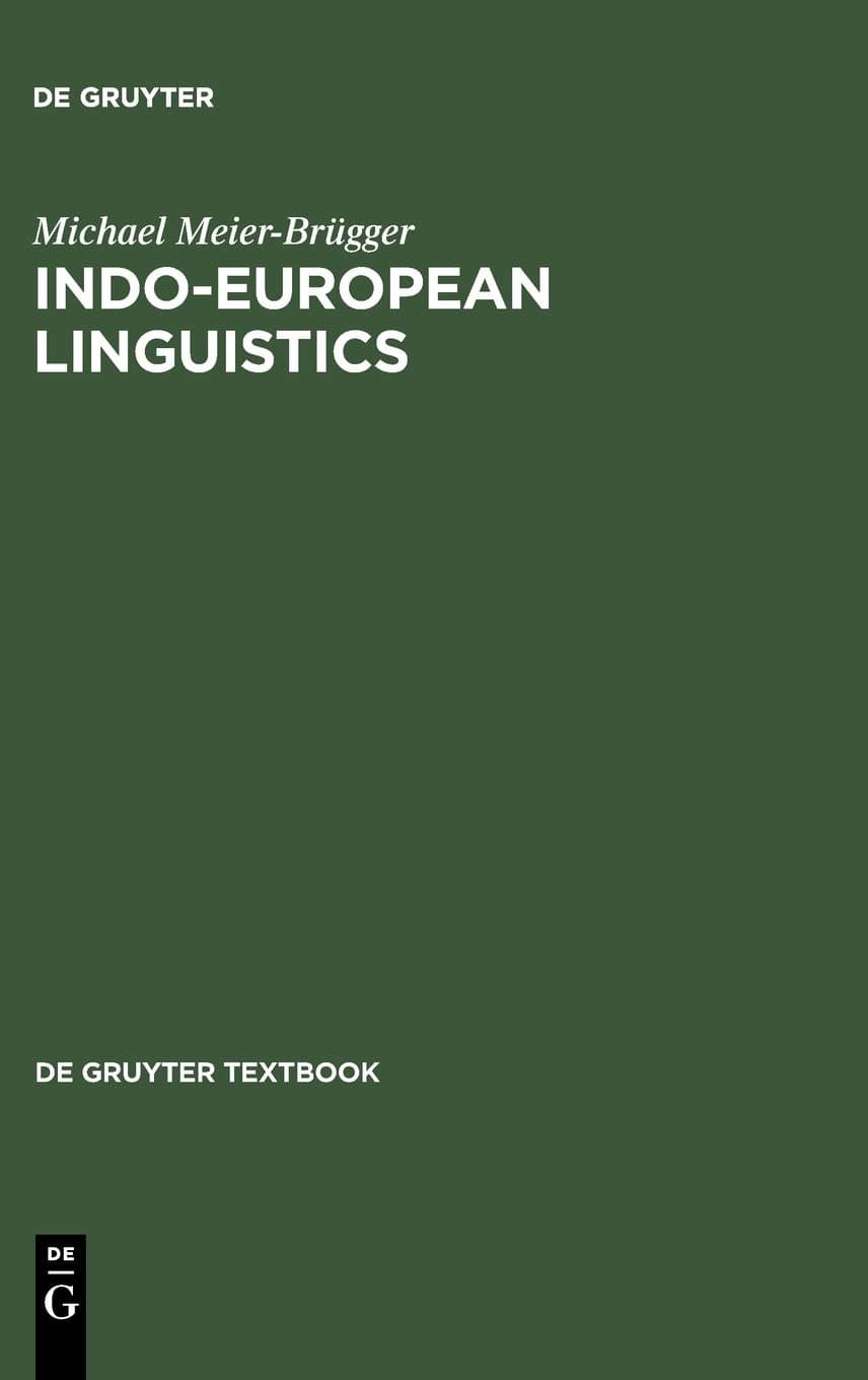 Indo-European Linguistics