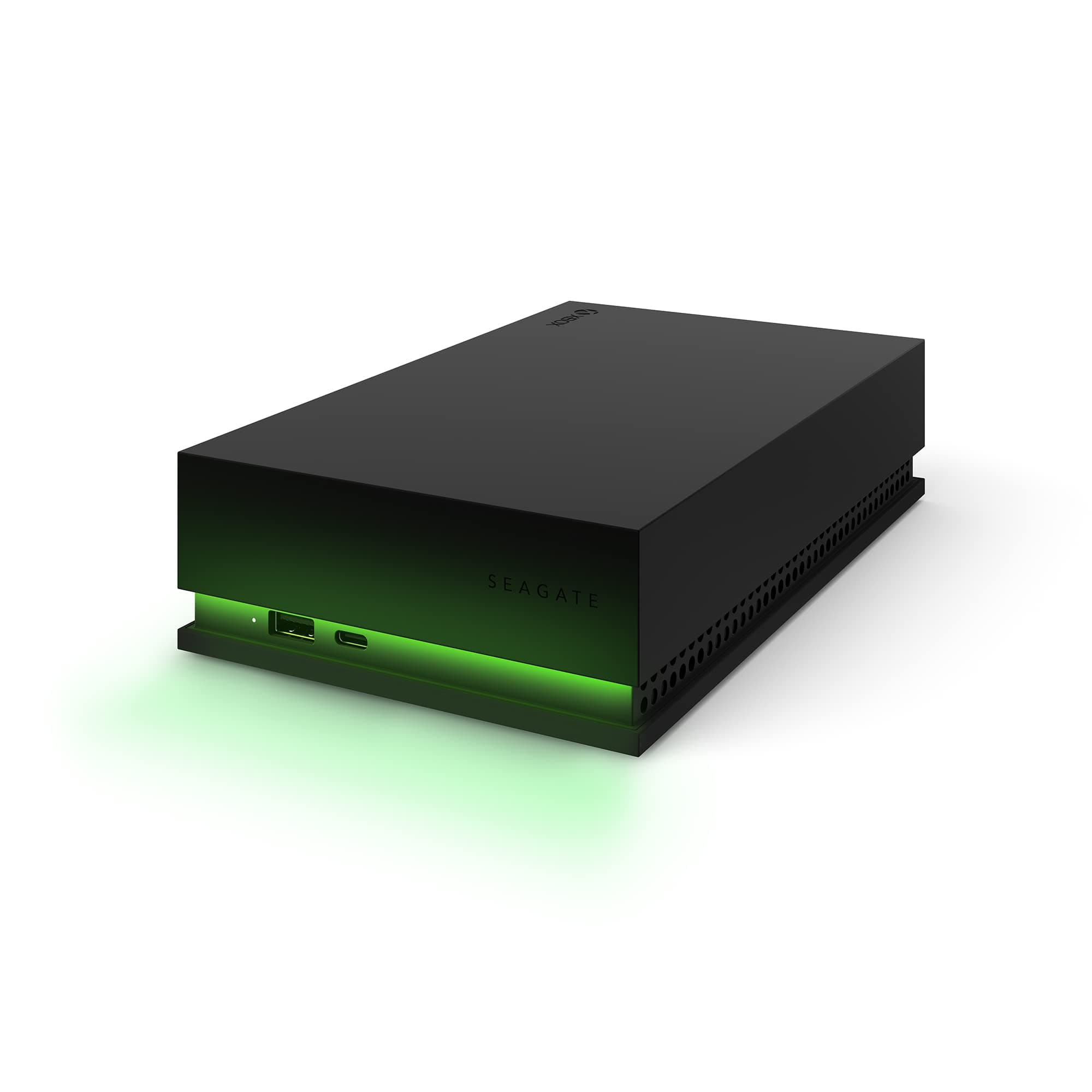 Game Drive Hub, 8TB, External Hard Drive Desktop, USB 3.2 Gen 1, Dual USB-C and USB-A ports, Xbox Certified, with RGB LED lighting, 3 year Rescue Services (STKW8000400)