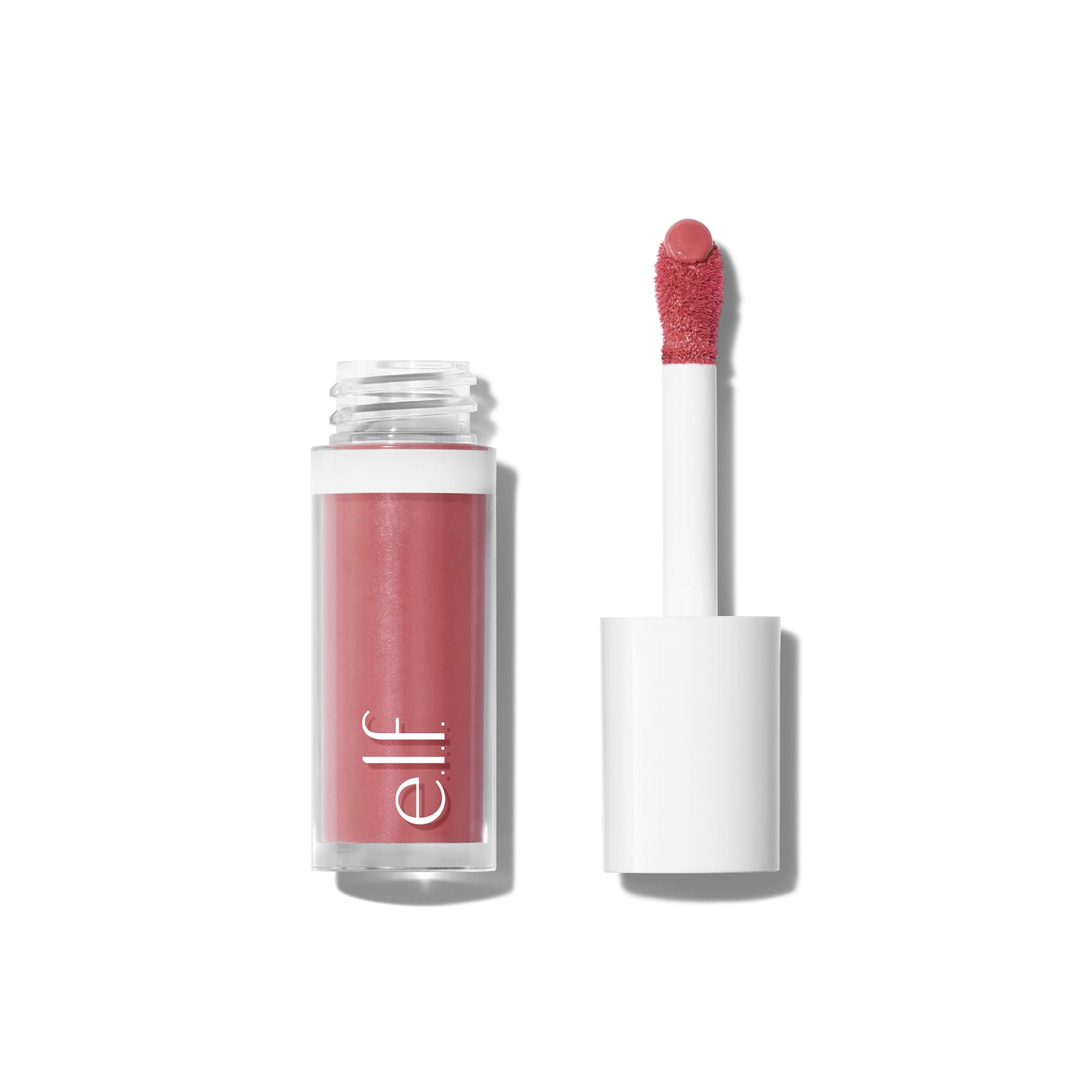 e.l.f. Camo Liquid Blush, Long-lasting Liquid Blush For High-pigment Color, Creates A Soft, Dewy Finish, Vegan & Cruelty-free, Cheeky Lychee
