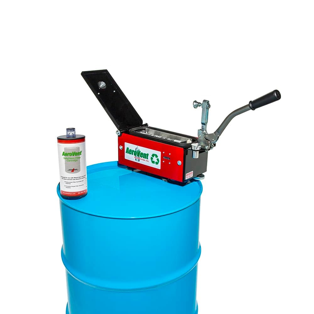 Aerosol Can Disposal with Counter