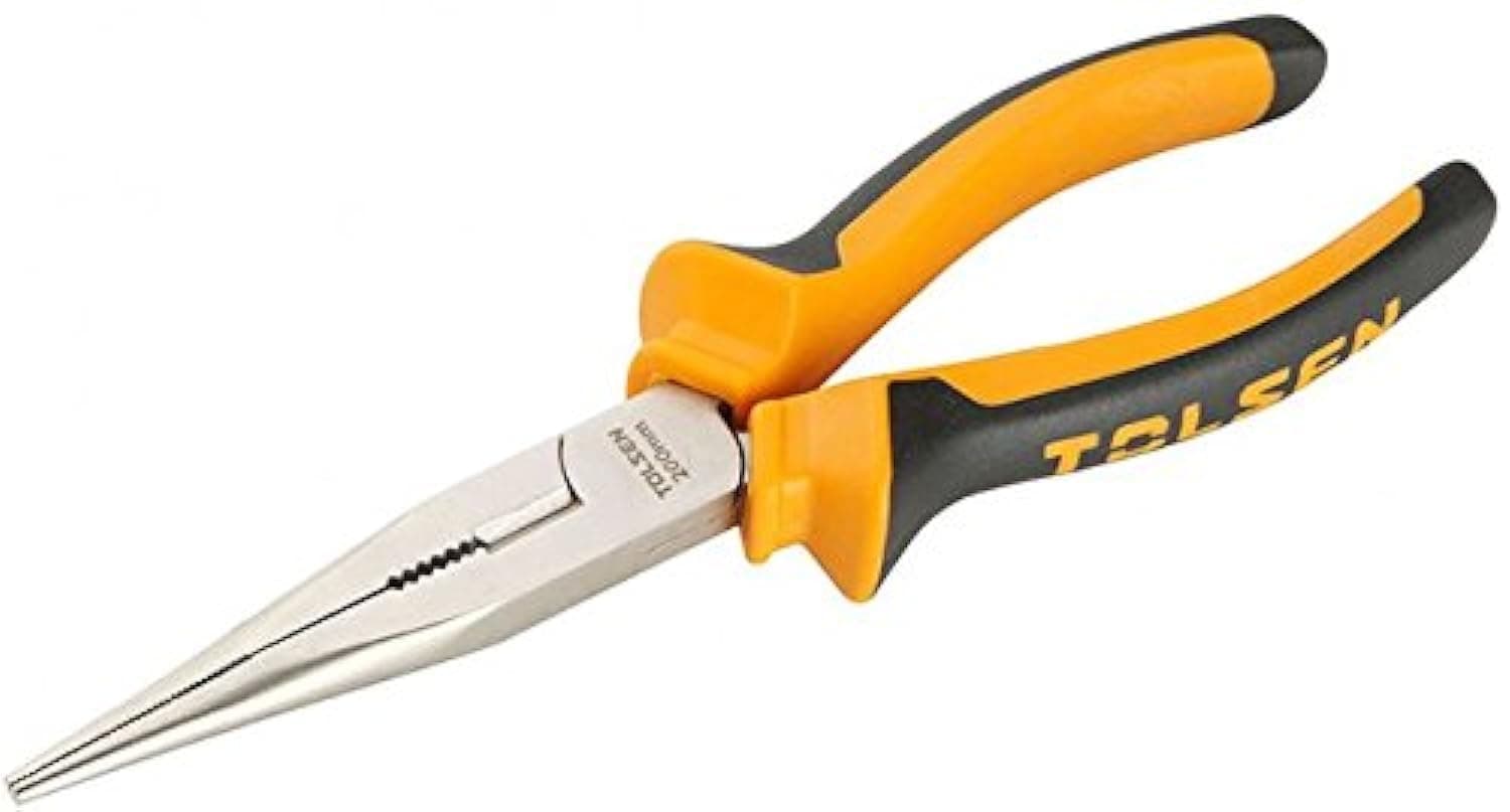LONG NOSE PLIERS (200mm, 8")