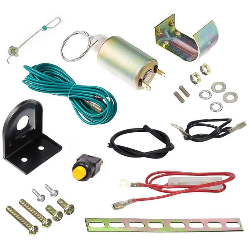 Megatronix TRM Heavy Duty Electronic Trunk Release Solenoid Kit with Push Button