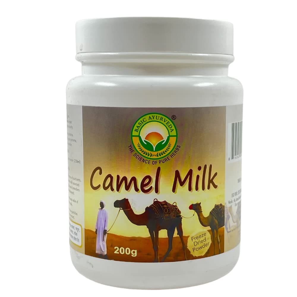 - Camel Milk Powder 200 Gram | 100% Pure And Natural | (Freeze Dried, Gluten Free, No Additives, No Preservatives) | Ethically Sourced Fresh Grounded Everyday Milk Powder