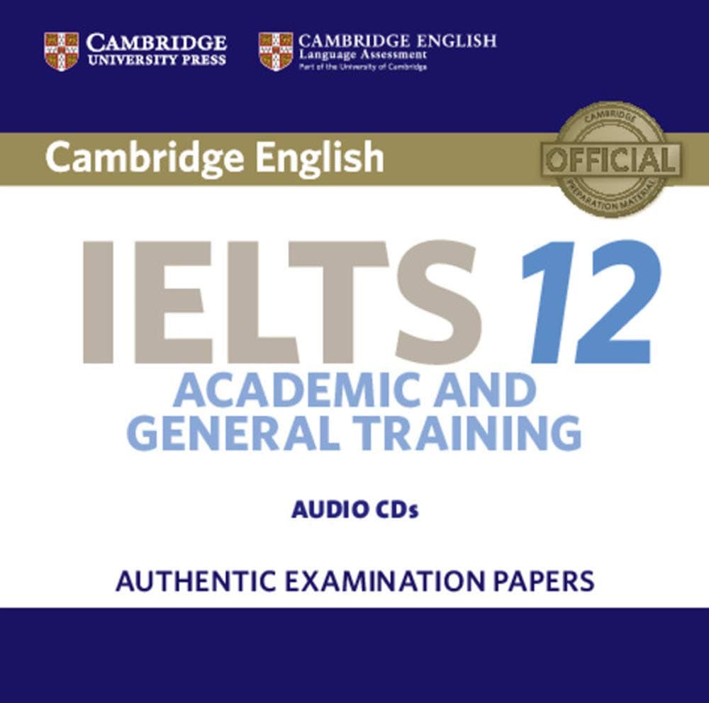 Cambridge IELTS 12 Audio CDs (2) (IELTS Practice Tests)