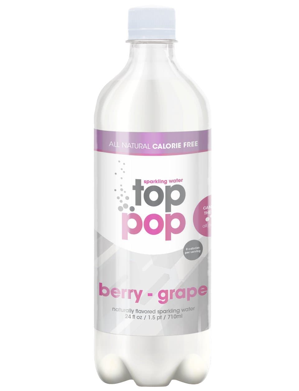 Raspberry + Grape Flavored Sparkling Water