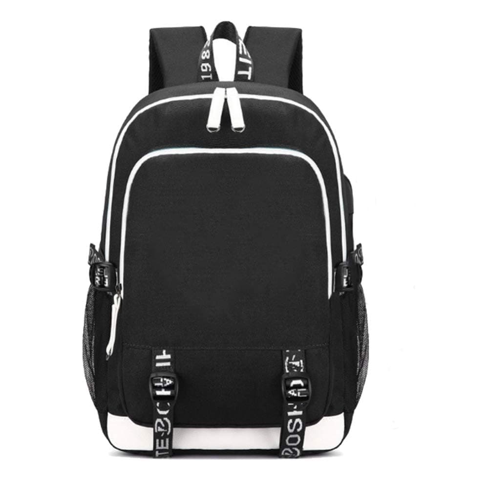 Deeumy Unisex Personalized Backpack, Luminous Backpack Student School Bag Casual Backpack Laptop Backpack with USB Charging Port