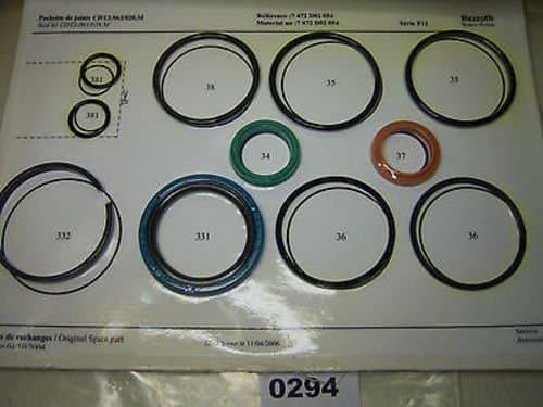 Bosch Rexroth Valve Seal Kit 7472D02056 (0295)
